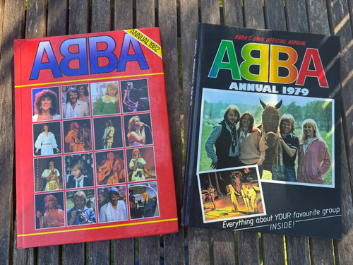 Vintage abba annuals - no.,