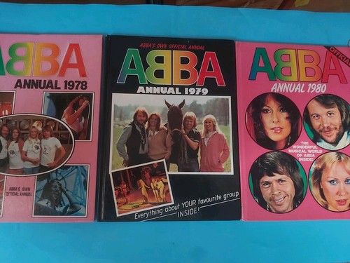 Abba hardback annuals - 3,