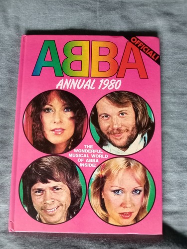 Abba annual 1980 vinage - abba,