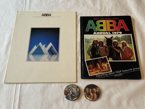 Abba souvenir programme - abba, north