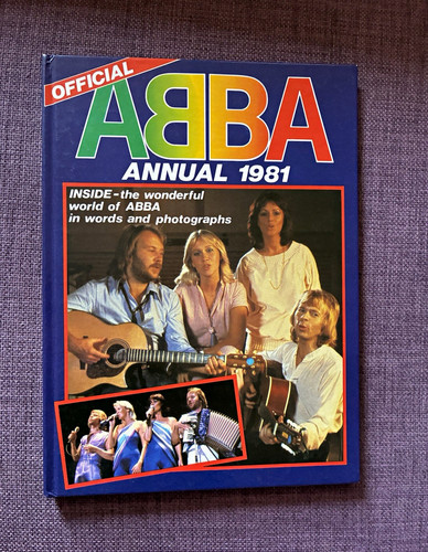 Abba annual 1981 official pop - abba,