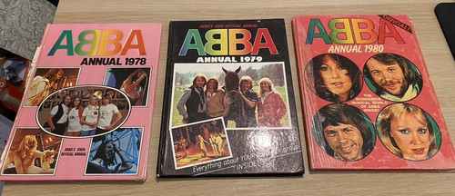 Beautiful vintage abba annuals - beautiful,