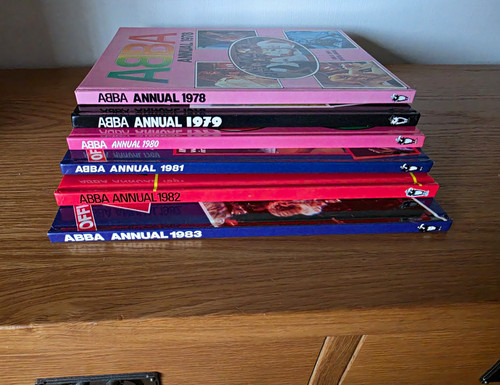 Abba pop annuals - abba, annuals/handbooks