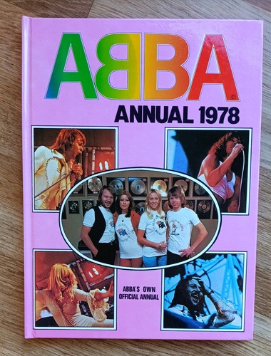 Lovely vintage abba annual - vintage,