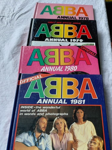 Abba annuals 1978 1981 - abba, annuals-1978-1981